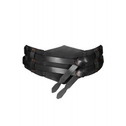 Medieval belt Elena, black - Celtic Webmerchant