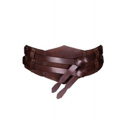 Ceinture médiévale Elena, brun - Celtic Webmerchant