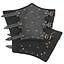 Vambraces with rivets, black - Celtic Webmerchant