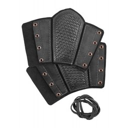 Vambraces Drogon, schwarz - Celtic Webmerchant