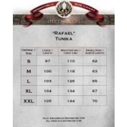 Cotehardie Rafael, lana, blu - Celtic Webmerchant