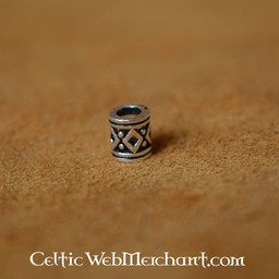 Vichingo beardbead con losanga d'argento - Celtic Webmerchant