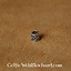 Viking Bart Perle mit Rauten Silber - Celtic Webmerchant