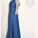 Mytholon Robe médiévale Elodie, bleu / crème légère - Celtic Webmerchant