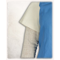 Middeleeuwse jurk Elodie, licht blauw/creme - Celtic Webmerchant