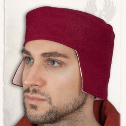 Cappello di lana rinascimentale Rafael, rosso - Celtic Webmerchant