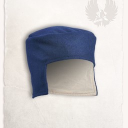 Renaissance hatt Rafael ull, blå - Celtic Webmerchant