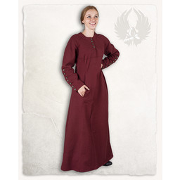 Medieval dress Jovina, red - Celtic Webmerchant
