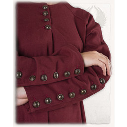 Średniowieczny strój Jovina, czerwony - Celtic Webmerchant