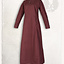 abito medievale Jovina, rosso