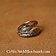 Viking Ring mit Speerspitzen Muster, Bronze - Celtic Webmerchant