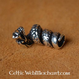 Viking Drachen Bart Perle Silber - Celtic Webmerchant