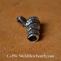 Viking Drachen Bart Perle Silber - Celtic Webmerchant