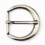 Medieval buckle silvered 3a - Celtic Webmerchant