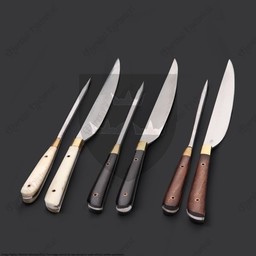 Medieval cutlery set, horn grip - Celtic Webmerchant