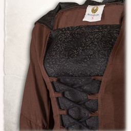 Abito medievale Ophelia, Brown-Black - Celtic Webmerchant