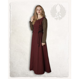 Medieval surcot Uma, red - Celtic Webmerchant