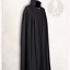 Mantelbron, Wolle, schwarz - Celtic Webmerchant
