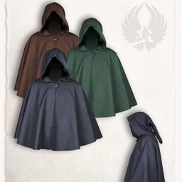 Medieval Cape Kim, Olive Green - Celtic Webmerchant