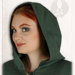 Medieval cape Kim, olive green - Celtic Webmerchant