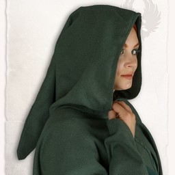 Middeleeuwse cape Kim, olijfgroen - Celtic Webmerchant