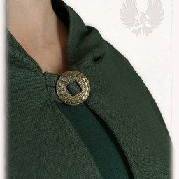 Middeleeuwse cape Kim, olijfgroen - Celtic Webmerchant