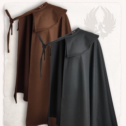 Cloak Musketeer Tilly, svart - Celtic Webmerchant