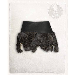 Karya fur skirt, black - Celtic Webmerchant