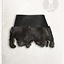 Karya fur skirt, black - Celtic Webmerchant