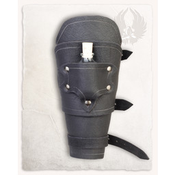Geralt armbeschermer voor flesjes, zwart, links - Celtic Webmerchant