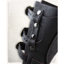 Geralt flaske vambrace, sort, venstre - Celtic Webmerchant