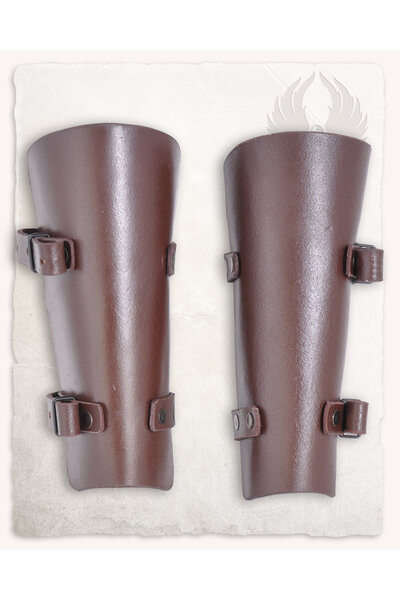 Armbeschermers Felix, bruin - Celtic Webmerchant