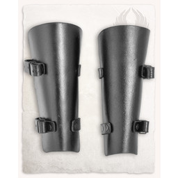 Vambraces Felix, schwarz - Celtic Webmerchant