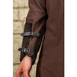 Vambraces de malla Chain Connor, bronceado - Celtic Webmerchant