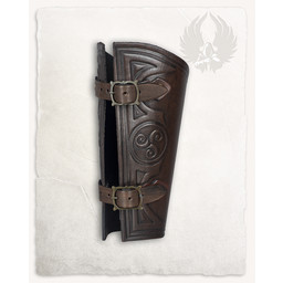 Vambrace Artemis marron L, par pièce - Celtic Webmerchant