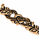 Fin de ceinture Viking Borre, 1 cm (bronze) - Celtic Webmerchant