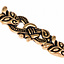 Fine cintura vichinga Borre, 1 cm (bronzo) - Celtic Webmerchant