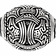 Viking bead Jellinge, silver-plated - Celtic Webmerchant