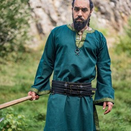 Keltisk tunika Finn grøn - Celtic Webmerchant