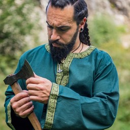 Celtic tunic Finn green - Celtic Webmerchant