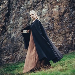 Manteau médiéval Robin noir - Celtic Webmerchant