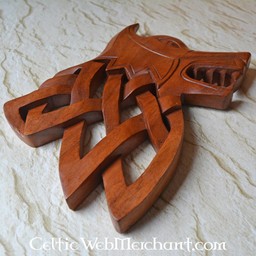 Wooden væg dekoration Fenris - Celtic Webmerchant