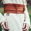 Ceinture viking Sigrid, marron clair - Celtic Webmerchant