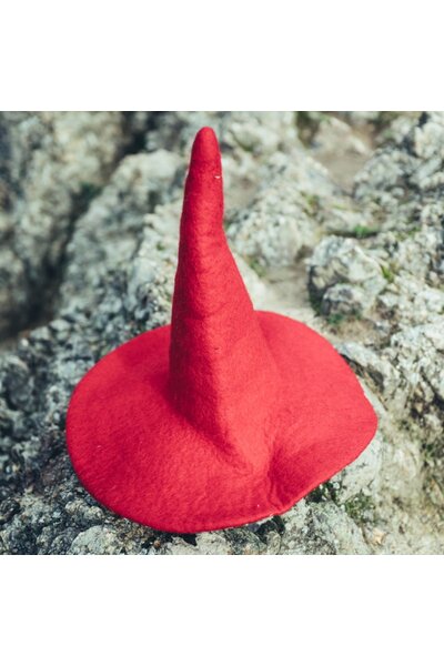 Kinder Hexenhut, rot - Celtic Webmerchant