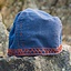 Sombrero vikingo bordado ulf, azul - Celtic Webmerchant