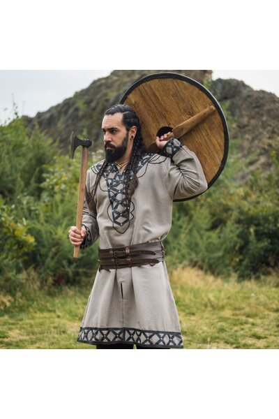 Vikingetunika Farulfr, sand - Celtic Webmerchant