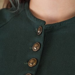 Strój średniowieczny Jovina, zielony - Celtic Webmerchant