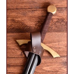 LARP sword holder, brown - Celtic Webmerchant