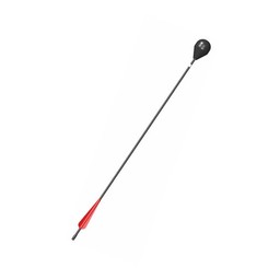 LARP Arrow, Round Headed, nero-rosso - Celtic Webmerchant