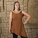 Mytholon Leather dress Freya, brown - Celtic Webmerchant